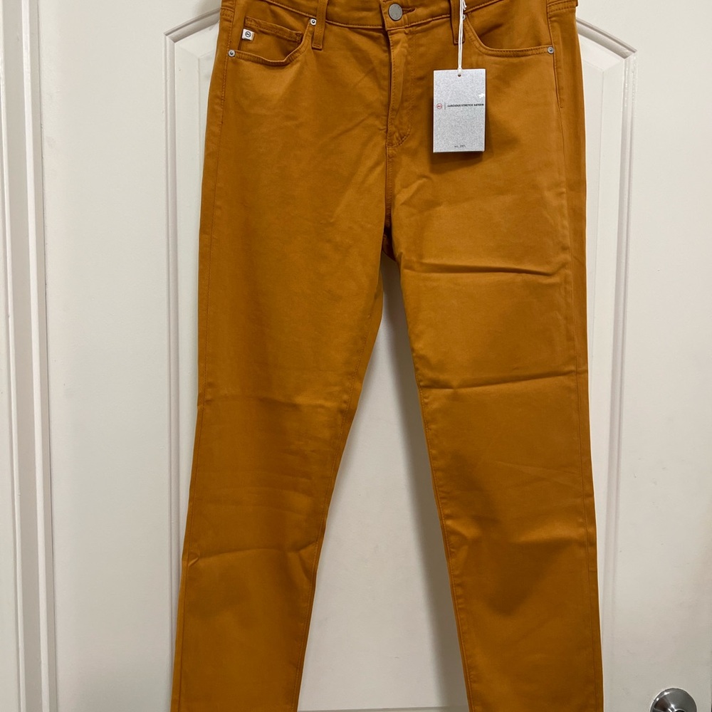 NWT Adriano Goldschmied AG Prima Crop Cigarette Leg Jeans